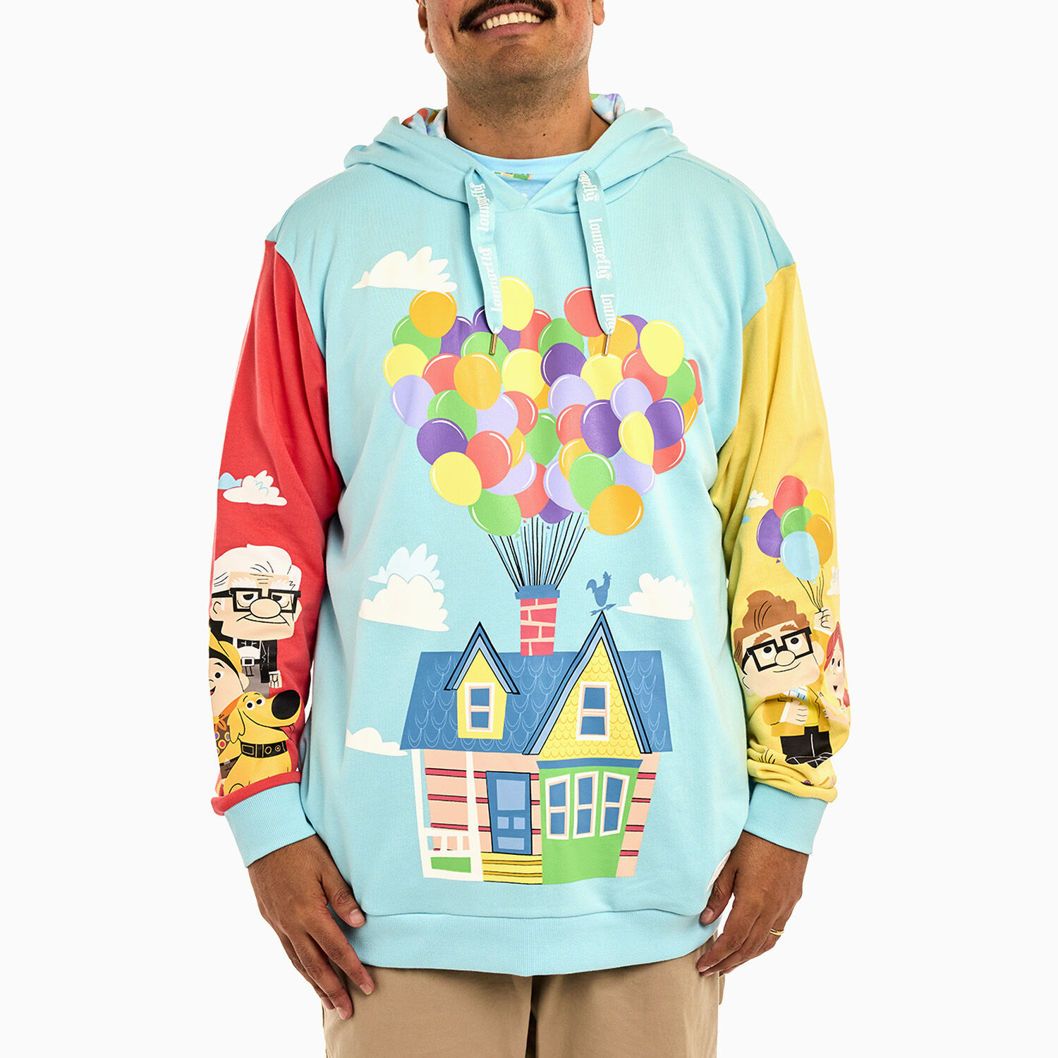 Up 15th Anniversary Color Block Unisex Hoodie